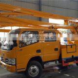 12 Meters High Hydraulic Lift Platform Truck for High Level Operation thumbnail-3