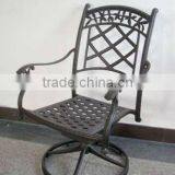 Swivel Cast Aluminum Single Armchair 18226 thumbnail-1
