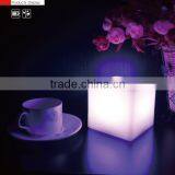 Color Changing Cube Shape Table Lamp for Home Bar Hotel