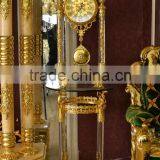 Rare Antique French Gold Gilt Ormolu Ornate Mantel Pendulum Table Clock thumbnail-1