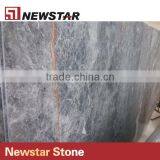 Newstar Chinese Good Price Silver Milk Grey Ermine Marble Slab thumbnail-2