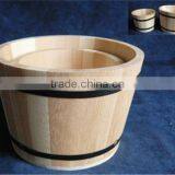 High Quality Handmade Wooden Design Garden Flower Pot thumbnail-2