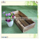 Sale Large Colored Pine Rectangle Wooden Food Crates thumbnail-6