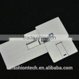 2017 Bulk New Design High Quality Ultra Slim Metal Credit Card / Business Card Flip Card Usb2.0 Flash Drive thumbnail-4