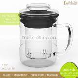 Handcrafted Glass Odd-Shaped High Quality Innovations Artistic Tea Pot thumbnail-6