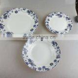 18 Pcs Dinner Set With Decal thumbnail-1