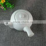 Hot Sale Stocked White Ceramic Tea Pot Set,classical Style Small Tea Pot for Home and Hotel Use thumbnail-2
