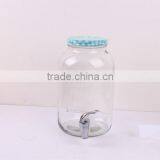 Lemonade Glass Juice Dispenser With Hand Painting thumbnail-5