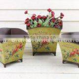 Metal Square Pots Bulk Christmas Gifts thumbnail-1