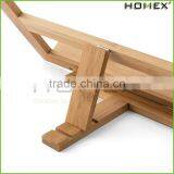 100%Pure Bamboo Cookbook Stand Homex-BSCI thumbnail-2