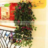 Artificial Flowers for Sale Haging Plastic Flowers Vine for Wall Decoration FLV21-3 thumbnail-2