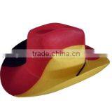 2017 New Products Cowboy Style German Flag Football Fans Wool Felt Hat Suppliers for World Cup Sports Events Promotion thumbnail-3