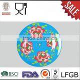 High Quality Melamine Round Plates With Costom Printing thumbnail-1