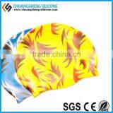 Silicone Swimming Cap, Waterproof Swim Hat thumbnail-1