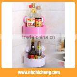 Colors Plastic Bath Corner Rack Wall Mounted Storage Corner Holder thumbnail-2