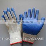 Mix Color Knit Latex Safety Gloves thumbnail-3