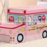 Fabric Corvered Storage Boxes With Lids,non Woven Fabric Storage Bins, Foldable Storage Packing Box With Lid and Handle thumbnail-3