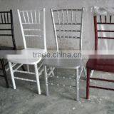Wholesale Wedding Chiavari Chair White Tiffany Chair With Cushion thumbnail-1