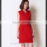 2016 Latest European Style Women Clothes Women Dresses Ladies Elegant Black Dresses thumbnail-2