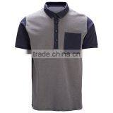 Color Combination Polo t Shirt Men's Polo With Pocket Top Quality Polo thumbnail-1