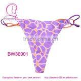 Sexy Pink g String With Double String Ring thumbnail-1