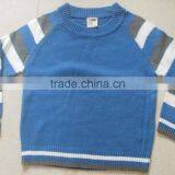 High Quality Wholesale Kids Boys Knitted Sweater Pullover Long Sleeve Boys Sweater With 2 Colour (BKNB5342) thumbnail-1