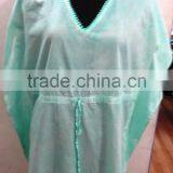 LADIES SANDWASH DYE BREATHABLE KAFTANS BEACHWEAR thumbnail-4