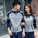 Jiangxi OEM Casual Fleece Slim Fit Tracksuit Wholesale Cheap Custom High Quality Sports Tracksuit For Unisex thumbnail-2