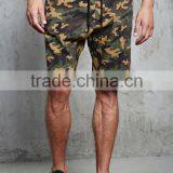Wholesale Mens Drop Crotch Sweat Shorts Mens Casual Camouflage Shorts thumbnail-2