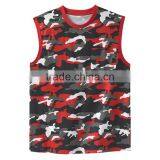 New Model Wholesale Sleeveless Camo Cheapest Ladies T Shirt With Pocket thumbnail-4