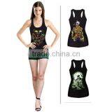 Breathable and Dry Fit Custom Gym Tank Top Printing Camisole thumbnail-1