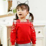 S33602W Childrens High Quality Hoodies Wholesale Flower Embroidery Hoodies thumbnail-1