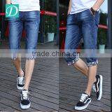 Short Pants Slim Straight Leg Design Men Jeans thumbnail-2