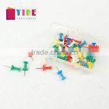 Multi Color Plastic Head Push Pin Creative Office Stationery thumbnail-1