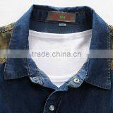 Denim Fabric Garment Man Shirt Casual Shirt thumbnail-2
