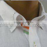 2016 Pick Stitch Saddle Stitch Button Down Collar Men's Contrat Color Linen Dress Shirt thumbnail-3