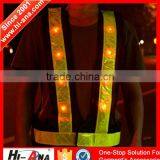 Hi-ana Reflective1 Over 800 Partner Factories High Visibility Led Reflective Vest