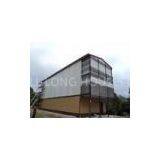 Custom Fiber Cement Panel, PVC / Aluminum Window Prefabricated Light Steel Frame Houses