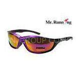 Tinted Lens Cycling Sunglasses , Comfortable Sporting Glasses For Man thumbnail-1