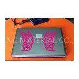 Pink Printed Self Adhesive Stickers / Laptop Cover Stickers For Notebook thumbnail-1