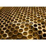 Hot Sales!!!Slot Hole Round Ends Copper Perforated Metal For Filter Mesh Manufacture thumbnail-1
