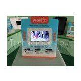 7 Inch Calender / Clock UV Printed POS Advertising Display With Video Auto Play