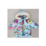 Girls' Padded Winter Jacket Printed Overcoat Childrens Down Jackets thumbnail-1