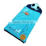 Velboa Baby Embroidery All Over Blanket 4 in 1 School Sleep Mat Pillow Blanket Cover Mat 3 in 1 Nap Mat thumbnail-2