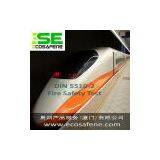 Fire Test DIN 5510-2 to Railway Component – Germany Standard DIN 5510-2