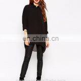Ladies Western Blouse Oversized Fit Point Collar Fashion Lady Chiffon Blouse thumbnail-5