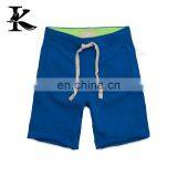 Collection Cotton Spandex Casual Short Pants Navy Blue Color Straight Shorts thumbnail-1