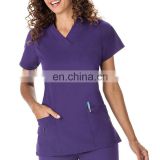 100%Cotton Nurse Hospital Scrub Suit Uniform Designs
