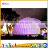Giant Beautiful Inflatable Light Geodesic Tent With Led for Party