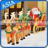 Inflatable Christmas Decorations Inflatable Santa WIht Camper For Yard Decoration thumbnail-1